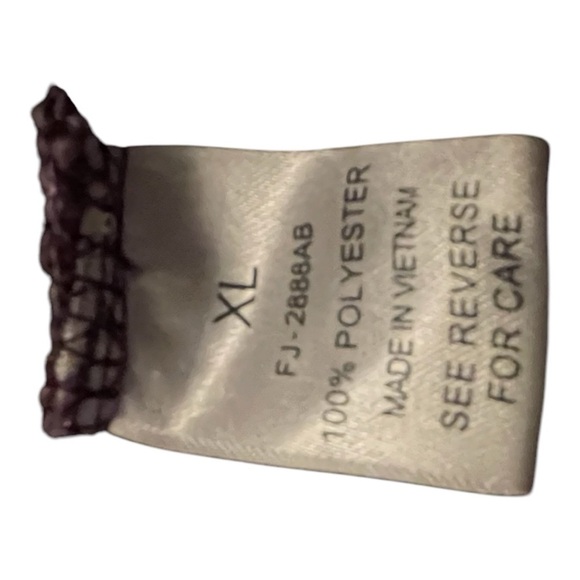 Zenana Outfitters Womens XL Quarter Zip Maroon Sherpa Fleece Sweater SOFT - Picture 8 of 8